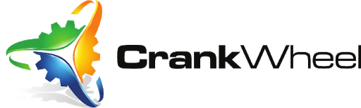 Original, semi-stock CrankWheel logo